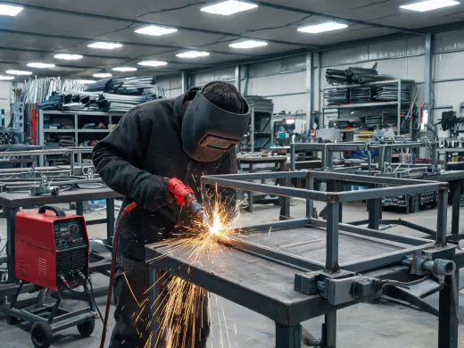Fabrication welding shop